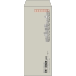 【既製品】長40(90x225mm)（〒枠あり）