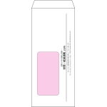【オリジナル封筒】長4窓付き(90x205mm)（〒枠なし）