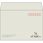 【既製品】洋2(162x114mm)（〒枠あり）
