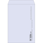 【既製品】角1(270x382mm)（〒枠なし）