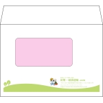 【オリジナル封筒】洋2窓付き(162x114mm)（〒枠なし）
