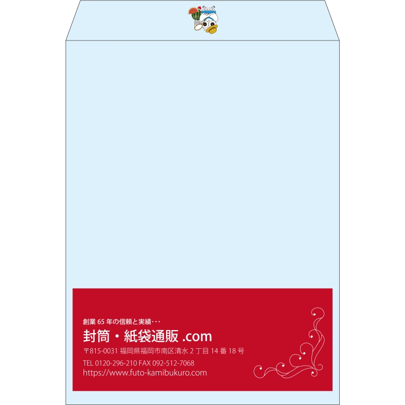 【既製品】角0(287x382mm)（〒枠なし）