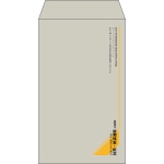 【既製品】角8(119x197mm)（〒枠なし）