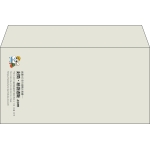 【既製品】洋長3(235x120mm)（〒枠なし）