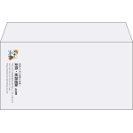【既製品】洋長3(235x120mm)（〒枠なし）