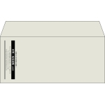 【既製品】洋4(235x105mm)（〒枠なし）