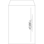 【既製品】角7(142x205mm)（〒枠なし）