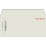 【既製品】洋4(235x105mm)（〒枠あり）