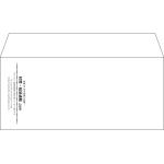 【既製品】洋4(235x105mm)（〒枠なし）