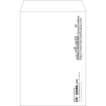 【既製品】角20(229x324mm)（〒枠なし）