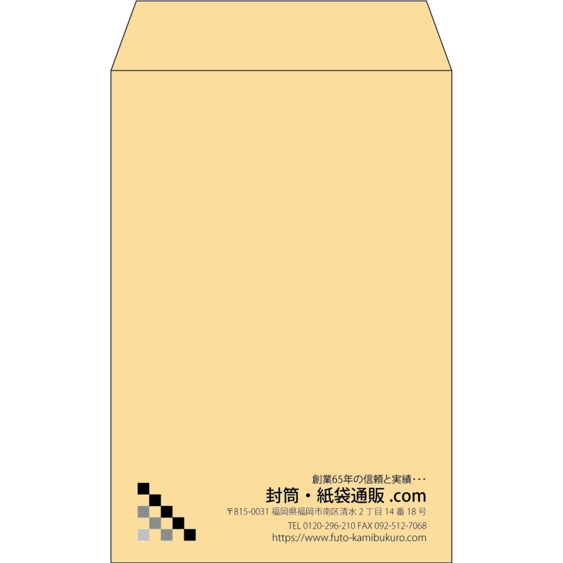 【既製品】角7(142x205mm)（〒枠なし）