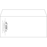 【既製品】洋4(235x105mm)（〒枠なし）