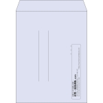 【既製品】角3(216x277mm)（〒枠なし）