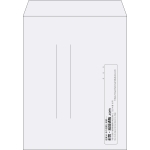 【既製品】角3(216x277mm)（〒枠なし）