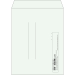 【既製品】角3(216x277mm)（〒枠なし）