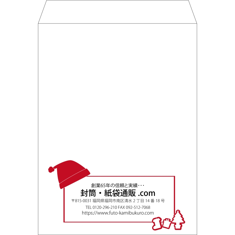 【既製品】角0(287x382mm)（〒枠なし）
