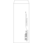 【オリジナル封筒】長40窓付き(90x225mm)(〒枠なし)