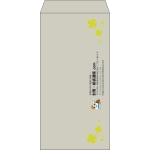 【既製品】長3(120x235mm)（〒枠なし）