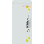 【既製品】長3(120x235mm)（〒枠あり）