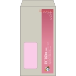 【既製品】長3窓付き(120x235mm)（〒枠あり）
