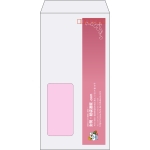 【既製品】長3窓付き(120x235mm)（〒枠あり）