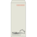【既製品】長4(90x205mm)（〒枠あり）