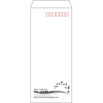 【既製品】長4(90x205mm)（〒枠あり）