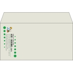 【既製品】洋長3(235x120mm)（〒枠なし）