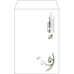 【既製品】角7(142x205mm)（〒枠なし）