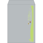 【既製品】角2(240x332mm)（〒枠なし）