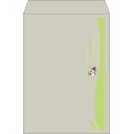 【既製品】角2(240x332mm)（〒枠なし）