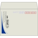 【既製品】洋2(162x114mm)（〒枠あり）