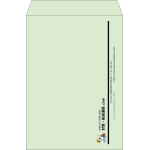 【既製品】角2(240x332mm)（〒枠なし）
