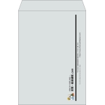 【既製品】角2(240x332mm)（〒枠なし）