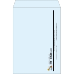 【既製品】角2(240x332mm)（〒枠なし）