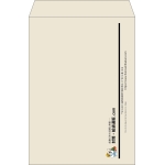 【既製品】角2(240x332mm)（〒枠なし）