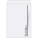 【既製品】角2(240x332mm)（〒枠なし）