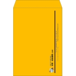 【既製品】角2(240x332mm)（〒枠なし）