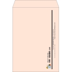 【既製品】角2(240x332mm)（〒枠なし）