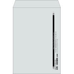 【既製品】角2(240x332mm)（〒枠なし）