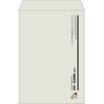 【既製品】角1(270x382mm)（〒枠なし）