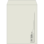 【既製品】角3(216x277mm)（〒枠なし）
