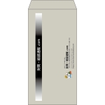 【既製品】長3(120x235mm)（〒枠なし）