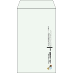 【既製品】角8(119x197mm)（〒枠なし）