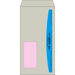 【既製品】長3窓付き(120x235mm)（〒枠なし）