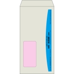【既製品】長3窓付き(120x235mm)（〒枠なし）
