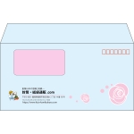 【既製品】洋長3窓付き(235x120mm)（〒枠あり）