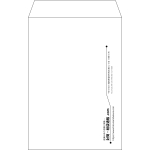 【既製品】角6(162x229mm)（〒枠なし）