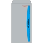 【既製品】長3(120x235mm)（〒枠あり）