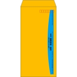 【既製品】長3(120x235mm)（〒枠あり）